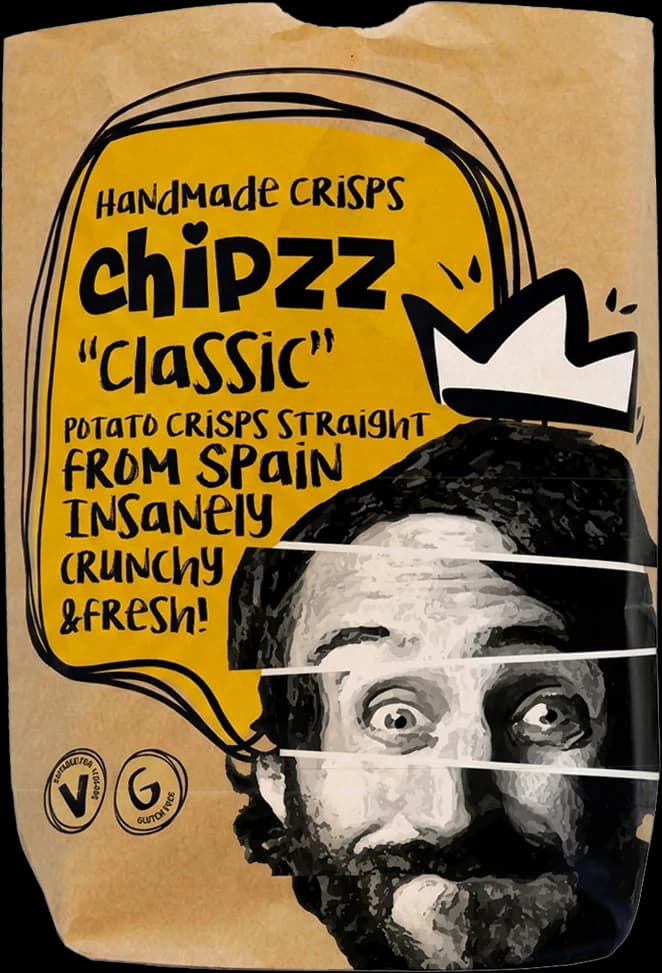 CHIPZZ Classic Hand made Potato Crisps